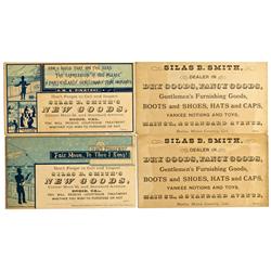 CA - Bodie,Mono County - 1879 - Bodie Trade Cards