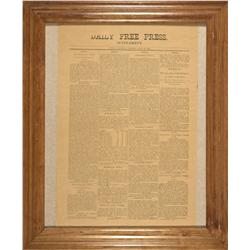 CA - Bodie,Mono County - April 22, 1880 - Daily Free Press Supplement