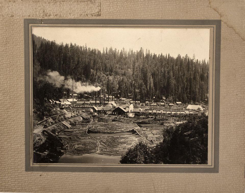 CA Madera,Madera County c19151920 Sugar Pine Mill Photo