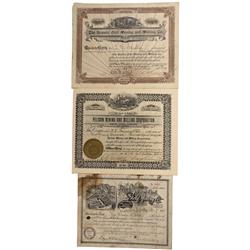 CO - Hinsdale County,1898-1914 - Hinsdale County Stock Certificate Group