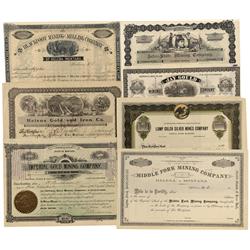 MT - Helena,Lewis & Clark County - Helena, Montana Area Stock Certificates - Fenske Collection