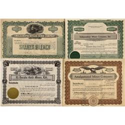 NV - c1930 - Nevada Mining Stock Certificates - Fenske Collection