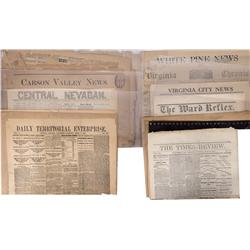 NV - 1865-1972 - Nevada Newspaper Grouping - Gil Schmidtmann Collection
