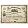 Image 1 : NV - Nov. 8, 1866 - New England and Nevada Stock Certificate