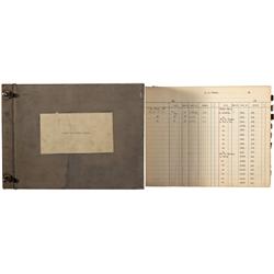 NV - Silver Reef Mining Co. Ledger