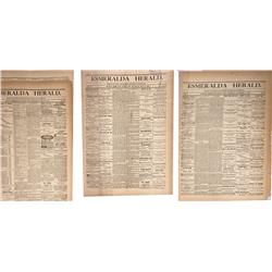 NV - Aurora,Esmeralda County - 1881 - Herald Newspapers - Gil Schmidtmann Collection