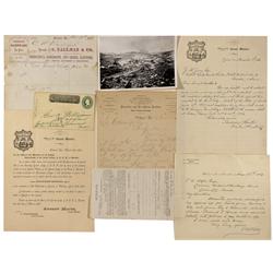NV - Belmont,Nye County - 1873-1897 - Belmont Merchant Document Collection - Clint Maish Collection
