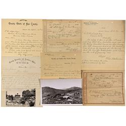 NV - Belmont,Nye County - 1883-1915 - Nye County Courthouse Document Group - Clint Maish Collection