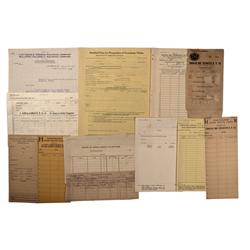 NV - Bullfrog,Nye County - 1927 - Bullfrog Railway Documents - Clint Maish Collection