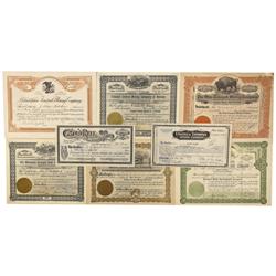 NV - Tonopah,Nye County - 1905-1928 - Tonopah Stock Certificate Group - Clint Maish Collection