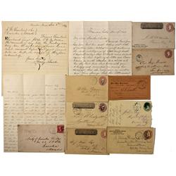 NV - Treasure Hill,1860's - Treasure Hill Postal History & Correspondence
