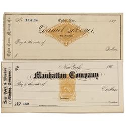 NV - Tybo,Nye County - 1870; 1880 - Revenue Checks - Clint Maish Collection