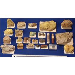 Vanadium & Uranium Specimens