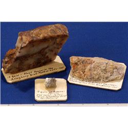 CA - Nevada County - Gold Specimens - Alleghany District, California