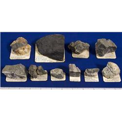 NV - Virginia City,Storey County - Copper Rich Specimens - Comstock Lode, Nevada