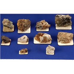 NV - Mineral County - Gold & Silver Specimens - Nevada