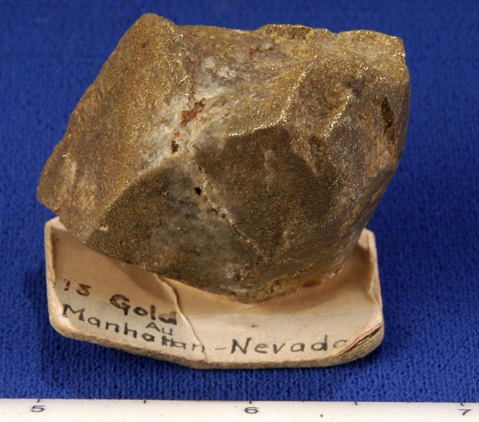 NV Manhattan,Nye County Gold Ore Specimen Manhattan, Nevada