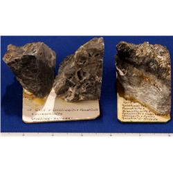 NV - Goldfield,Esmeralda County - Gold, Goldfieldite, Famatimite, & Bismothimite Specimens-Goldfield