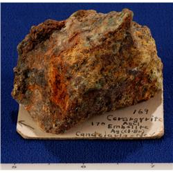 NV - Candelaria,Silver Species Rare Specimen - Candelaria, Nevada