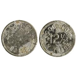 CA - Dale,c. 1910-1915 - "Good For" Token "Good For" Token