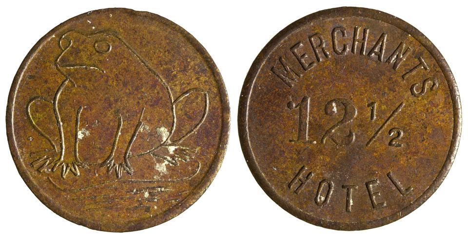 NV - Bullfrog,White Pine County - Merchants Hotel Token - Gil ...