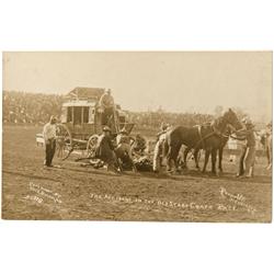 OR - Pendleton,Umatilla County - Mid 1800s - Stagecoach Accident RPC