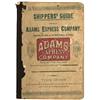 Image 1 : 1890 - Adams Express Company Shipper’s Guide