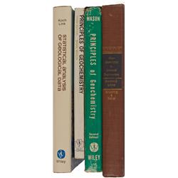 1952-1970 - Geochemistry Book Set