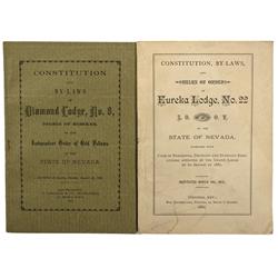 IOOF By-laws, 1882 & 1891