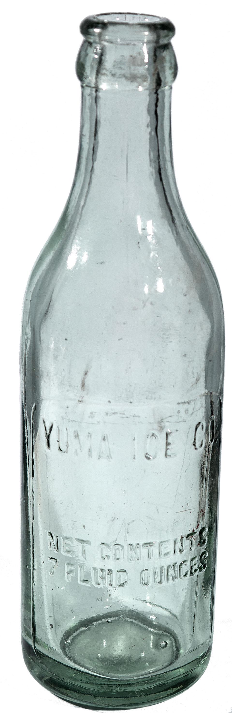 AZ Yuma,c1917 Yuma Ice Company Bottle