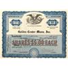 CA - Grass Valley,Nevada County - 1930 - Golden Center Mines, Inc. Stock