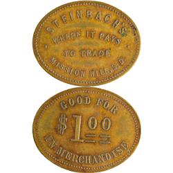 Dakota South - Mission Hill,Yankton County - Steinbach's Token