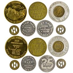 Dakota South - Rapid City,Pennington County - Grab Bag of Tokens