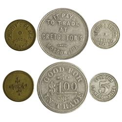 ID - Moscow,Latah County - Trio of Tokens