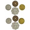 ID - Wallace,Shoshone County - Quartet of  Tokens