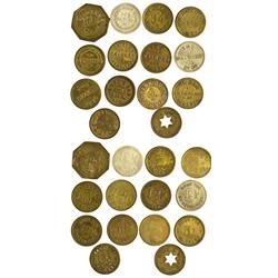 NV - Reno,Washoe County - Grab Bag of Reno Tokens - Gil Schmidtmann Collection