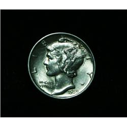 1934-p Liberty Head 'Mercury' Dime 10c Grades Choice Uncirculated ms64