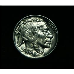 1937-p Buffalo Nickel 5c Grades Choice Uncirculated ms64