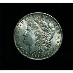 1883-p Morgan Dollar $1 Grades Choice Uncirculated ms64