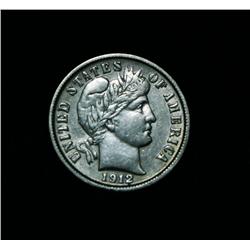 1912-d Barber Dime 10c Grades au55