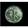 Image 1 : 1947-p Walking Liberty 50c Grades Select Uncirculated au58/Slider  Wonderful pastel colors