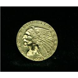 1928-p $2 1/2 Gold Indian Grades Select Uncirculated ms63