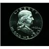 Image 1 : 1962 Proof Franklin Half Dollar 50 grades PR66 DCAM  great contrast