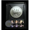 Image 2 : 2009-p Louis Braille Uncirculated Silver Commemorative Graded ms70