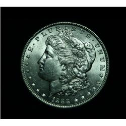 1888-p Morgan Dollar Grades Choice Uncirculated ms64++ PQ  maybe ms65