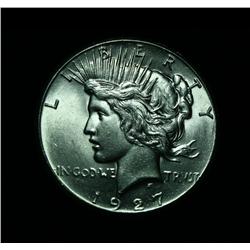 1927-p Peace Dollar Grades Select Uncirculated ms63+