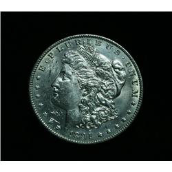 1891-p Morgan Dollar Grades au58/Slider