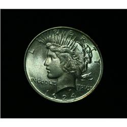1924-p Peace Dollar in Gem Uncirculated ms65