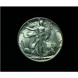 1944-s Walking Liberty Half Dollar 50c Grades Choice Uncirculated ms64