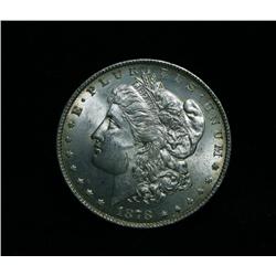 1878-p 8TF Morgan Dollar Grades Choice Uncirculated ms64  Tripled Stars!  VAM 16